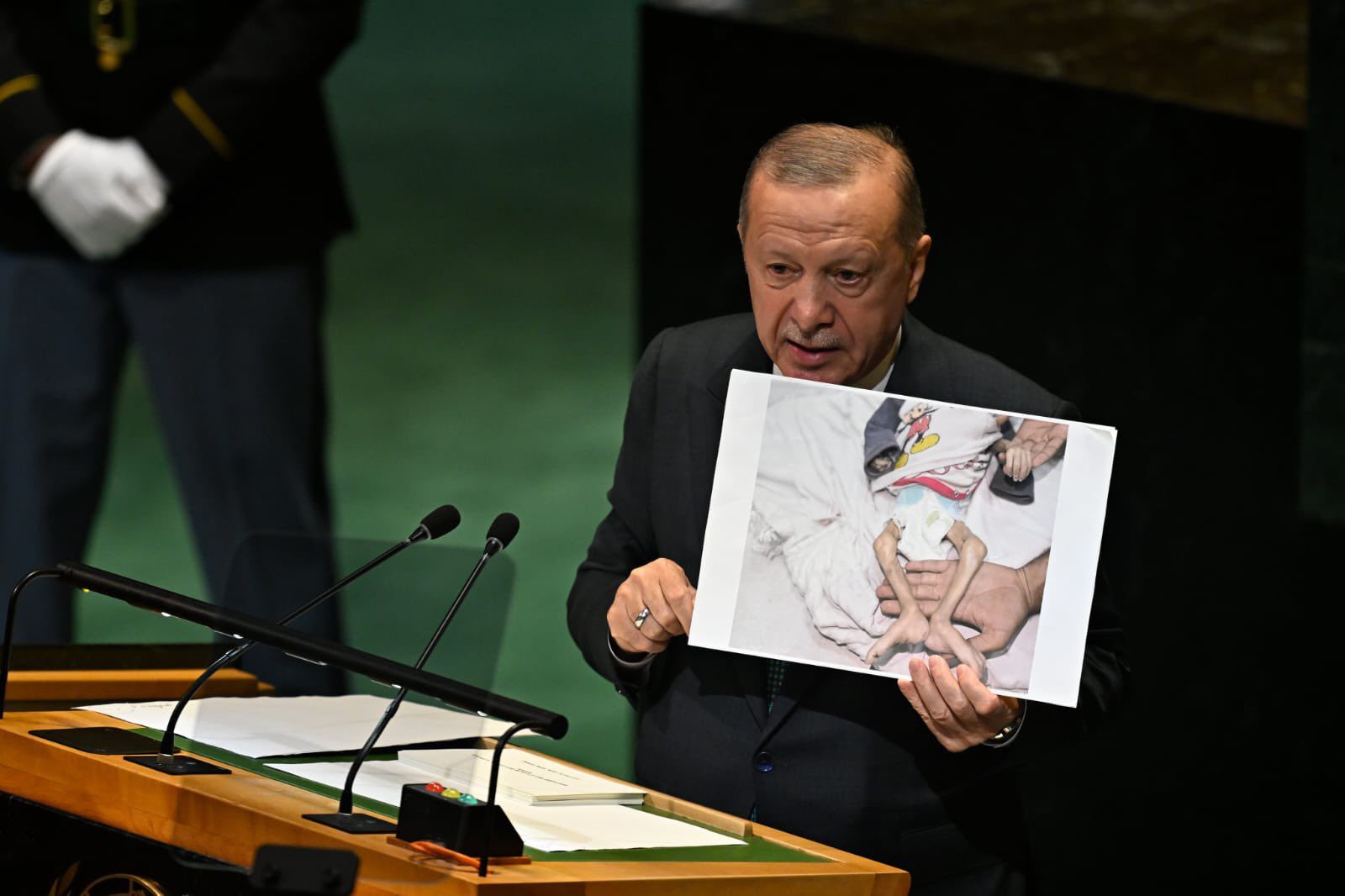 Erdogan at UNGA: ‘There is No War in Gaza, This Is Genocide’