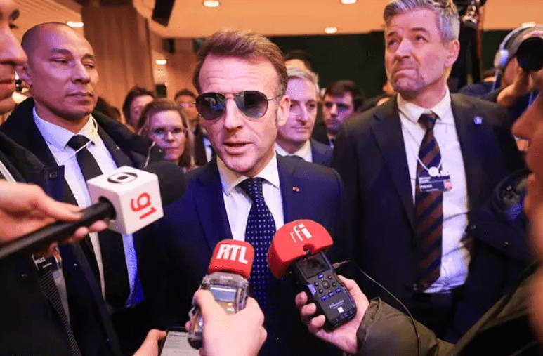 Why Emmanuel Macron Wore Sunglasses Indoors at Davos and Why Everyone Noticed