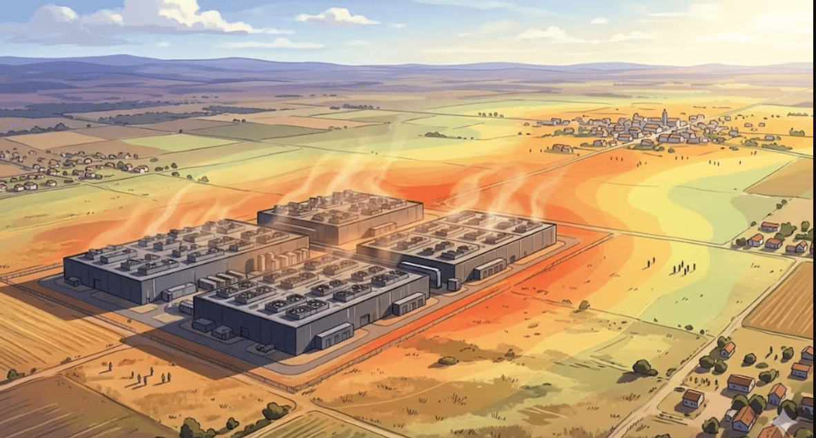 The Hidden Heat of AI: How Data Centres Are Quietly Warming Communities Around the World